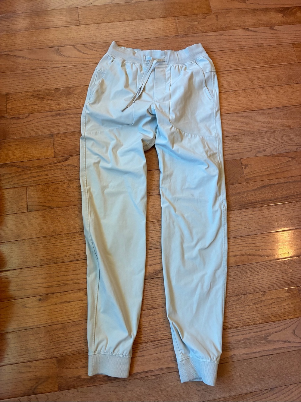 lululemon athletica Light Gray Men's Joggers - Drawstring Waist